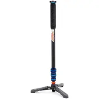 3 Legged Thing Trent 2.0 Einbeinstativ Blau & Docz2 FuÃstabilisator