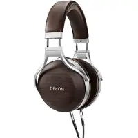 Denon AH-D5200, Kabelgebunden, 5 - 40000 Hz, 385 g, Kopfhörer, Braun, Silber