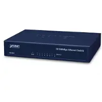 Planet FSD-803, Fast Ethernet (10/100), Vollduplex, Wandmontage