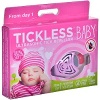 Tickless Zeckenschutz Baby/Kinder, Pink