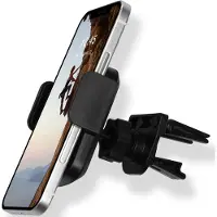Accezz Handyhalterung für das Auto - Verstellbar - Universell – Lüftungsgitter - Schwarz