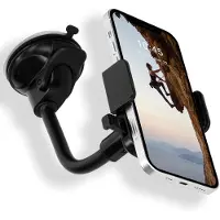 Accezz Handyhalterung für das Auto - Universell - Windschutzscheibe - Schwarz