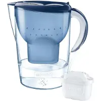 Brita 1039273, Manueller Wasserfilter, 2,4 l, Transparent, Weiß