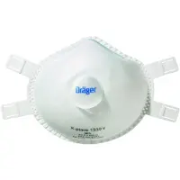 Dräger Atemschutzmaske X-plore 1330V FFP3 NR D, Gr. S/M, vorgeformt, mit Ausatemventil, VE = 5 Stück - S