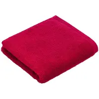 Vossen Handtücher Vegan Life kirschrot - 3680 in kirschrot - 3680 | Gr.: 50 x 100 cm