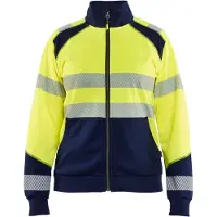 Blakläder High Vis Zip Sweatshirt Damen