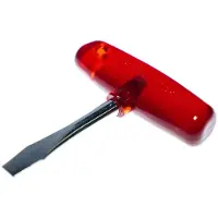 Filmsticks T-Griff-Schraubendreher – Standardlänge in Rot