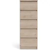 Ebuy24 Nada Kommode 5 Schubladen Hickory-Nachbildung.