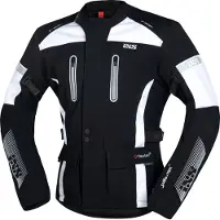 IXS Pacora-ST Textiljacke Herren schwarz / weiß 5XL