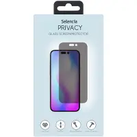 Selencia Screen Protector Privacy Glas für das Apple iPhone 14 Pro