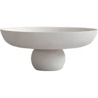 101 Copenhagen Baburu Schale, Ø 43 cm, creme, Keramik - , Beige, Keramik
