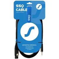 SOUND STATION QUALITY (SSQ) XLRMi0 5 - XLR żeński / Jack stereo 3.5