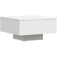 vidaXL Couchtisch Weiß 60x60x31,5 cm Holzwerkstoff