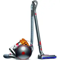 Dyson Bodenstaubsauger "Cinetic Big BallTMMulti Floor 2, beutellos, ohne Wartungsaufwand", grau (rot, silber, gold), B:29,5cm H:34,9cm T:39,7cm, Bodenstaubsauger, max. 700 Watt, Bodenstaubsauger