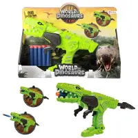 World of Dinosaurs Shooting Gun mit Schaumstoffpfeilen