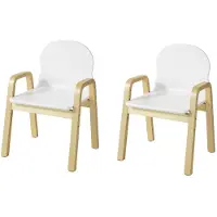 SoBuy 2er Set Hochstühle - Kunststoff - Verstellbare Sitzhöhe 23-35 Cm