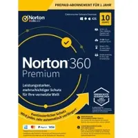 Norton 360 Premium | 1 Jahr | 10 Geräte | Windows, Mac, Android &amp; iOS