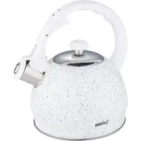 KINGHOFF Teapot with whistle 2L KH-1404 MARBLE