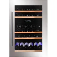 Dunavox Einbau Weinkühler Soul-49 - Höhe 88,5cm - 49 Flaschen -Edelstahl - DAVS-49.116DSS