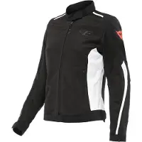 Dainese Hydraflux 2 Air D-Dry Damen Motorrad Textiljacke, schwarz/weiß, 44