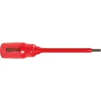 Ks Tools 1/2' Bit-Stecknuss mit Schutzisolierung für Innensechskant-Schrauben, 6mm,267mm lang ( 117.1174 )