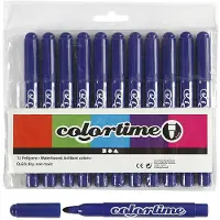 Colortime Donkerblauw Jumbo Stiften, 12st.