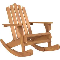 vidaXL Adirondack-Schaukelstuhl Massivholz Akazie
