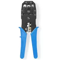 Nedis Crimp pliers | CAT5 / CAT5e / CAT6 / CAT6a / RJ10 / RJ11 / RJ45 | Abziehen / Schneiden / Zange