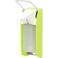 Ophardt hygiene ingo-man plus IMP Seifen-/Desinfektionsmittelspender 1418093 , Farbe: leuchthellorange, mit kurzem Bedienhebel, E P/24