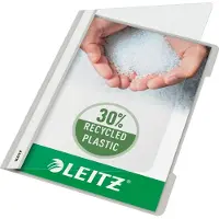 Leitz Standard Plastic File Grey A4 PVC (25) Präsentations-Mappe Grau