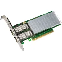 Intel Ethernet-Netzwerkadapter E810-CQDA2, Eingebaut, Kabelgebunden, PCI Express, Faser, 100000 Mbit/s