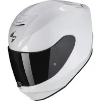 Scorpion Exo-391 Solid Weiß Integralhelm Größe L