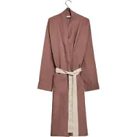 Yumeko Bademantel Gewaschenes Leinen L Rosa - Eco, Bio & Fairtrade