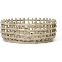 Ferm Living Obstkorb Ceramic Cashmere