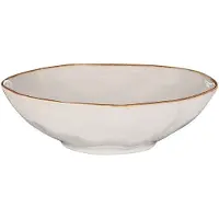 Mica Decorations Mica Schale Tabo weiß, Ø 30,5 cm x 9 cm GLO660652839
