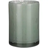Mica Decorations Mica Glas Vase Estelle zylinder hellgrün, 23 x 17 cm GLO660652690