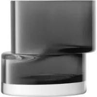 LSA International Lyseholder/vase Tier Schiefergrau Lsa 13,5x14x14cm
