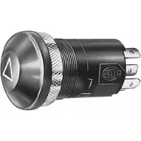 Hella 6HF 003 916-011 Warnblinkschalter - Traktor - Druckbetätigung - 12V