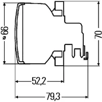 Hella Nebelrückleuchte 2NE 009 001-127