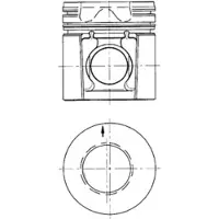 KOLBENSCHMIDT Motorkolben 105,5 mm Durchmesser 40234610 Übermaß 0,50