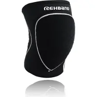 Rehband Prn 5mm Knieschoner Schwarz || Größe L