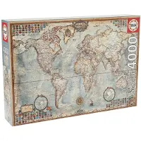Educa Puzzle. Historic World Map 4000 Teile