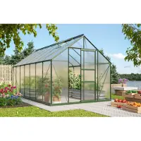 E.P.H. Schmidt Vitavia Gewächshaus Merkur 11500 HKP 4mm, grün, 261364