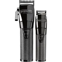 BaByliss PRO FX8705E Black 4rtist Clipper / Trimmer Combi Set