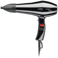 Moser 4360-0050, AC, 28,1 l/s, Schwarz, Einfarbig, Hängeschlaufe, 2,8 m