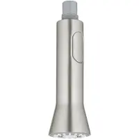 GROHE Spülbrause 46731, herausziehbare SpeedClean Profibrause, Mousseur/Brausestrahl, supersteel