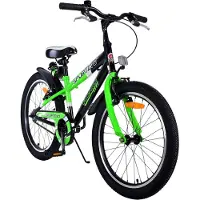 Volare | Kinderfahrrad | 20 Zoll | Grün Mit Zwei Handbremsen