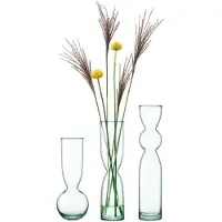 LSA International Trio Vase Baldachin Gebraucht Lsa 25/30/35x10x10cm