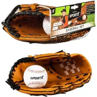 Sportx Baseball Handschuh + Ball