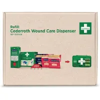 Cederroth first aid nachfüllpackung für wundpflegespender ref 51011006. | Karton (1 Packung)